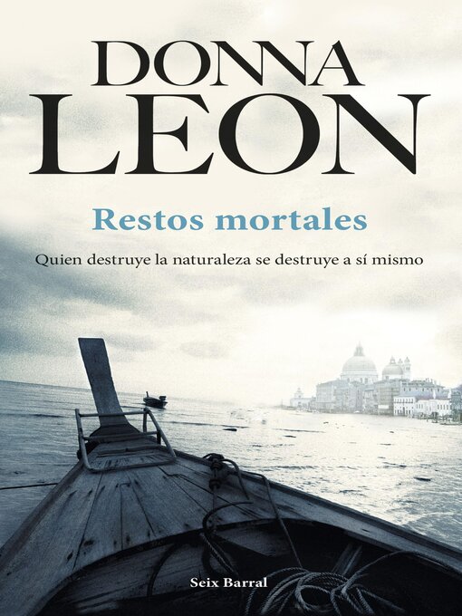 Title details for Restos mortales by Donna Leon - Wait list